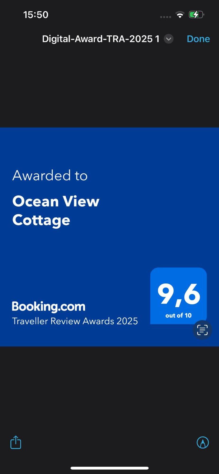 Ocean View Cottage 蓬塔杜帕戈 外观 照片